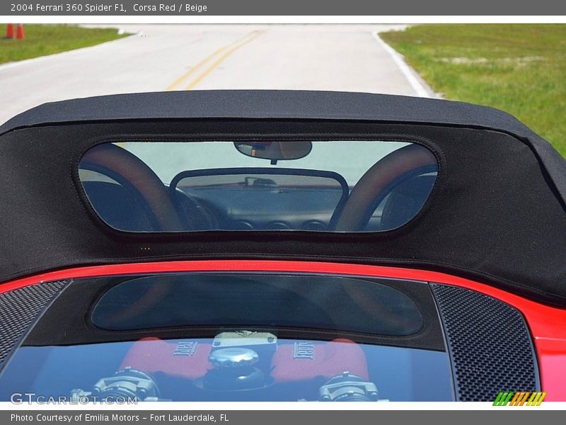 Corsa Red / Beige 2004 Ferrari 360 Spider F1