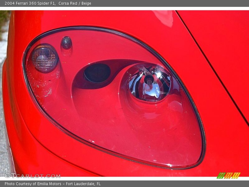 Corsa Red / Beige 2004 Ferrari 360 Spider F1