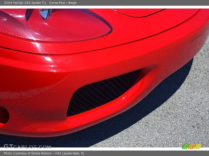 Corsa Red / Beige 2004 Ferrari 360 Spider F1