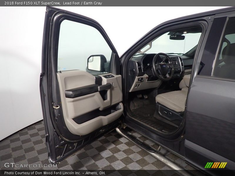 Lead Foot / Earth Gray 2018 Ford F150 XLT SuperCrew