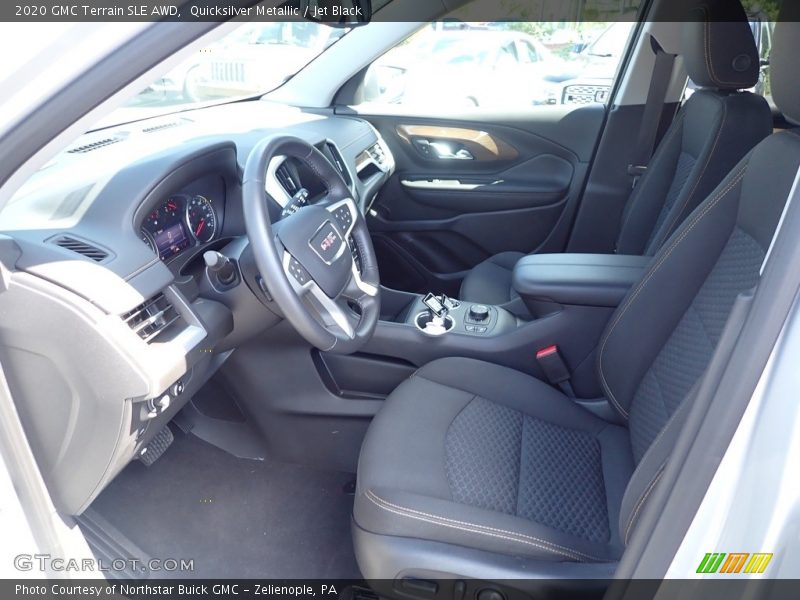 Quicksilver Metallic / Jet Black 2020 GMC Terrain SLE AWD