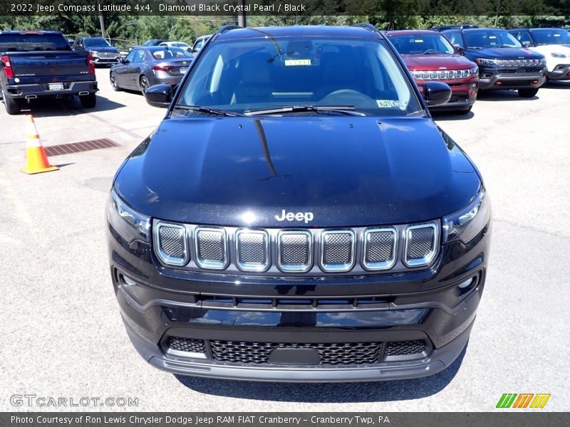 Diamond Black Crystal Pearl / Black 2022 Jeep Compass Latitude 4x4