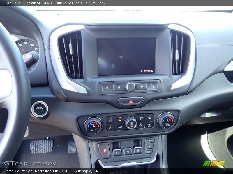 Quicksilver Metallic / Jet Black 2020 GMC Terrain SLE AWD