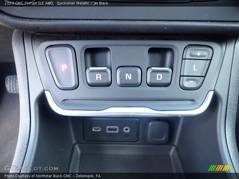 Quicksilver Metallic / Jet Black 2020 GMC Terrain SLE AWD