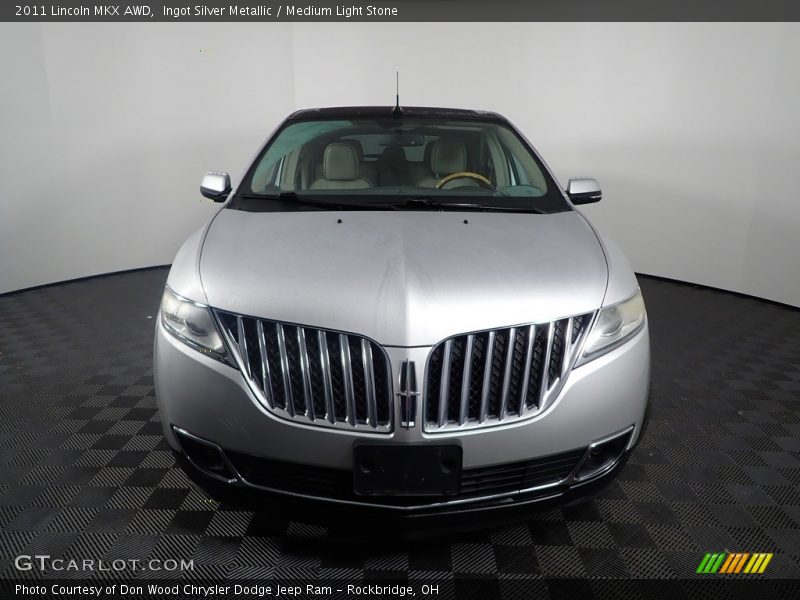 Ingot Silver Metallic / Medium Light Stone 2011 Lincoln MKX AWD