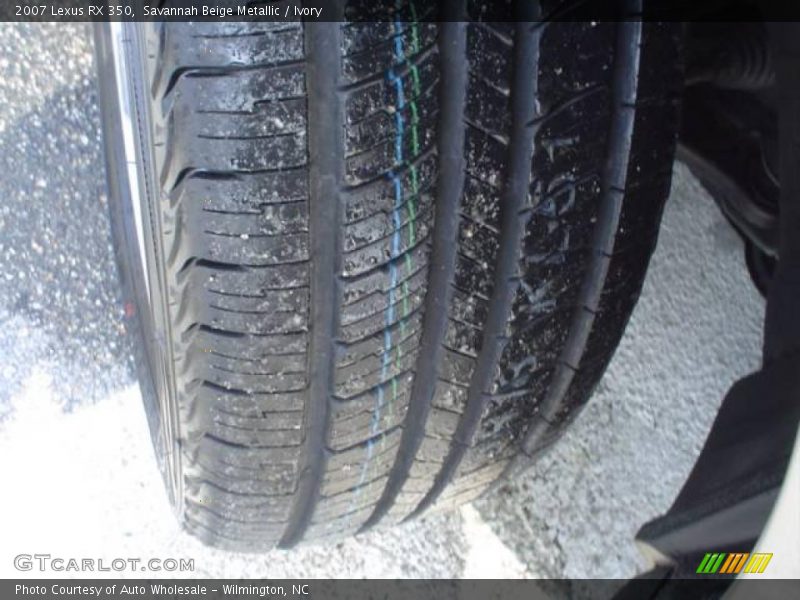 Savannah Beige Metallic / Ivory 2007 Lexus RX 350