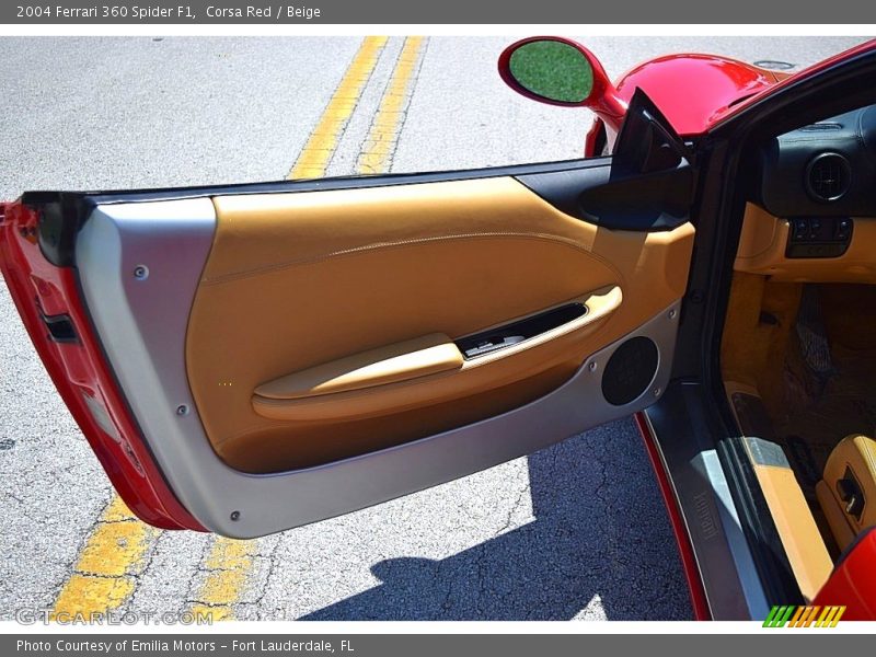 Door Panel of 2004 360 Spider F1