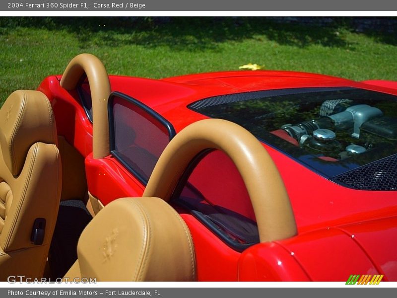Corsa Red / Beige 2004 Ferrari 360 Spider F1