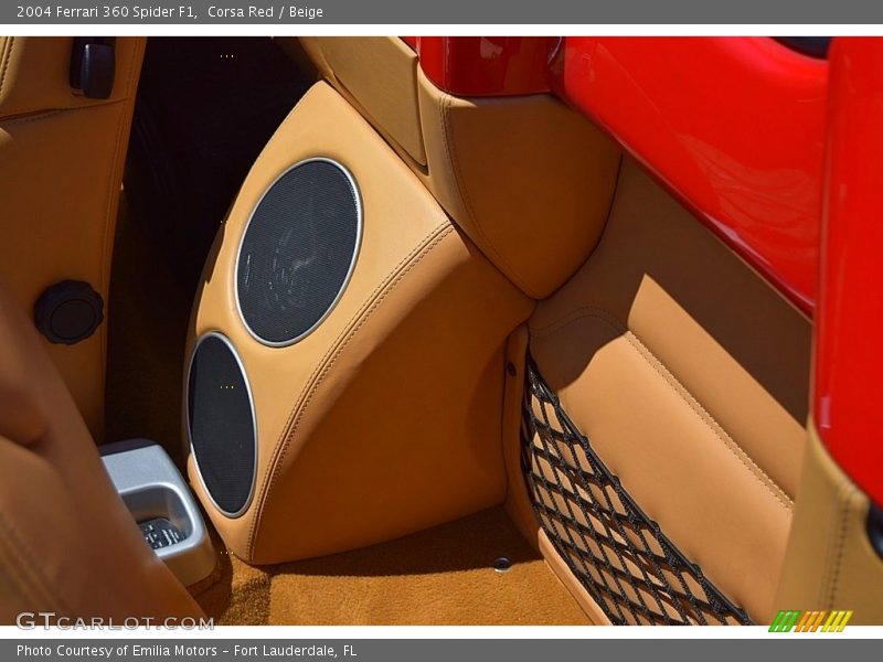 Corsa Red / Beige 2004 Ferrari 360 Spider F1