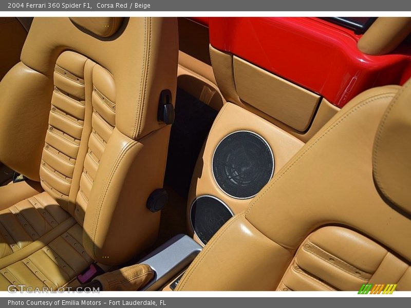 Corsa Red / Beige 2004 Ferrari 360 Spider F1