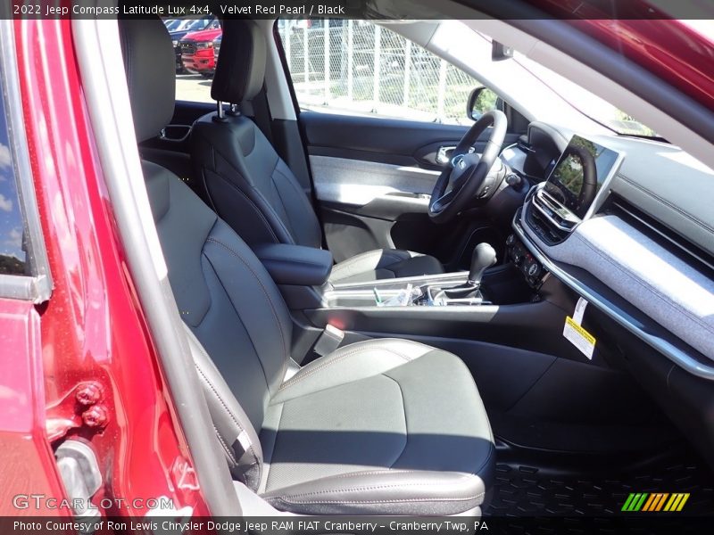 Velvet Red Pearl / Black 2022 Jeep Compass Latitude Lux 4x4