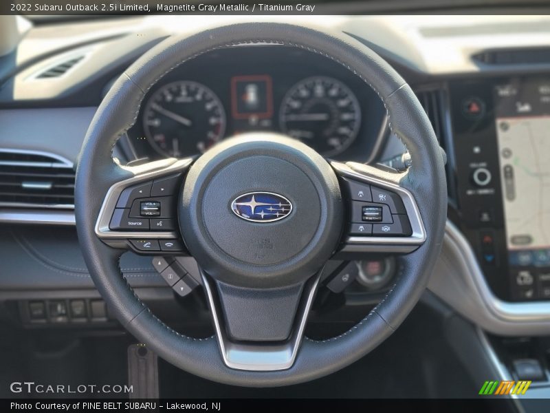 Magnetite Gray Metallic / Titanium Gray 2022 Subaru Outback 2.5i Limited