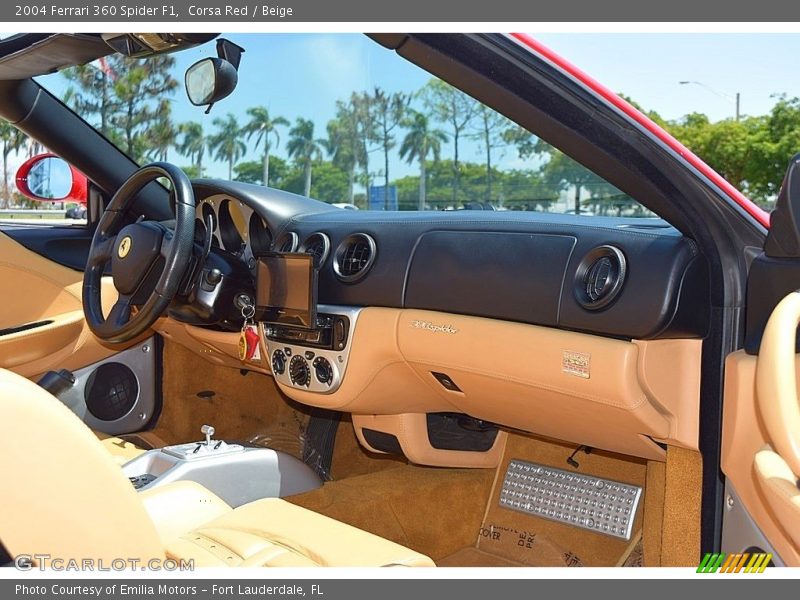 Dashboard of 2004 360 Spider F1