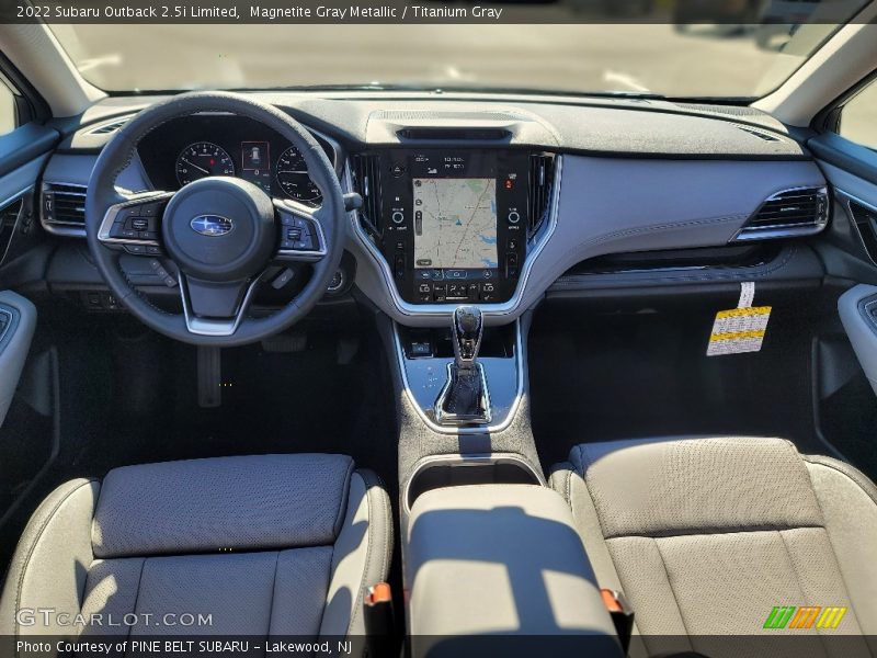 Magnetite Gray Metallic / Titanium Gray 2022 Subaru Outback 2.5i Limited