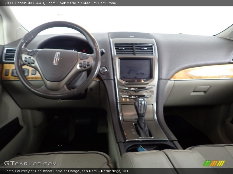 Ingot Silver Metallic / Medium Light Stone 2011 Lincoln MKX AWD