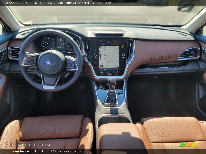 Magnetite Gray Metallic / Java Brown 2022 Subaru Outback Touring XT