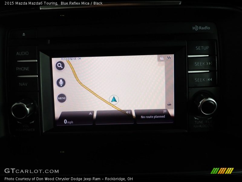 Navigation of 2015 Mazda6 Touring