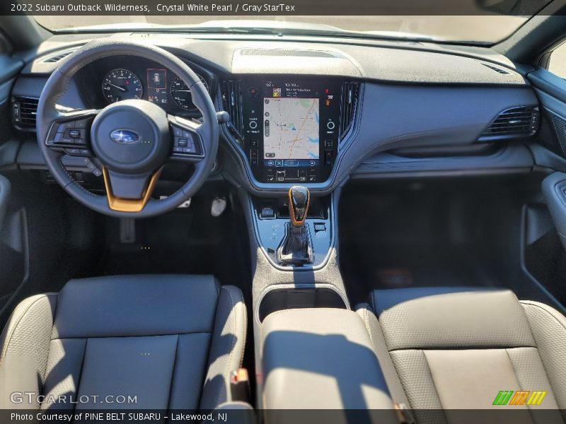 Crystal White Pearl / Gray StarTex 2022 Subaru Outback Wilderness