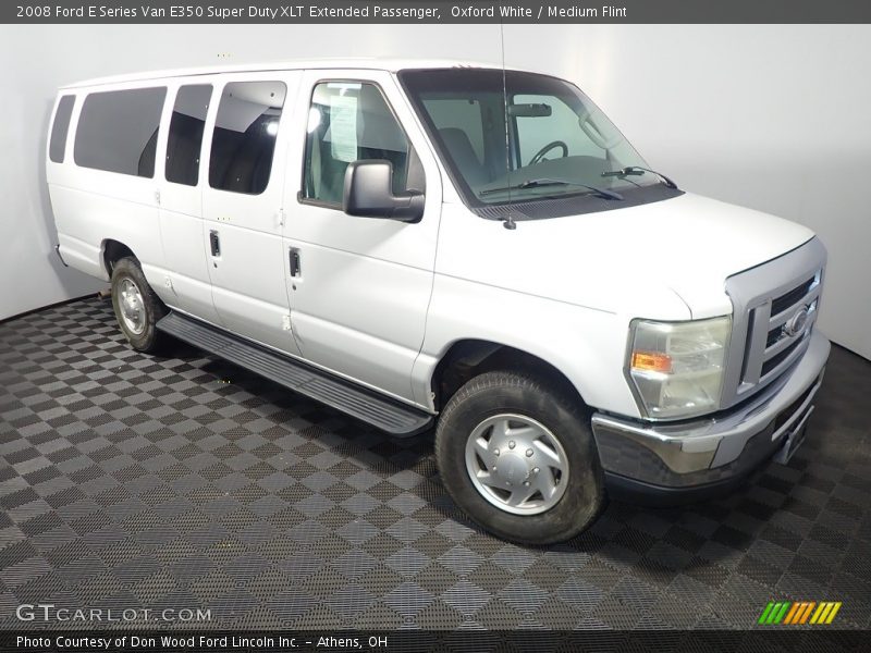 Front 3/4 View of 2008 E Series Van E350 Super Duty XLT Extended Passenger