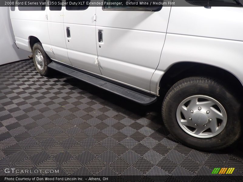 Oxford White / Medium Flint 2008 Ford E Series Van E350 Super Duty XLT Extended Passenger