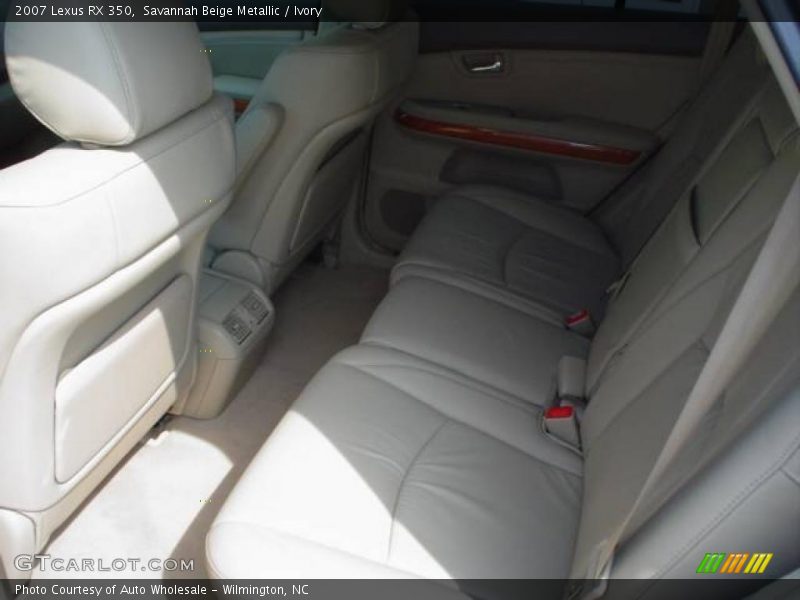 Savannah Beige Metallic / Ivory 2007 Lexus RX 350