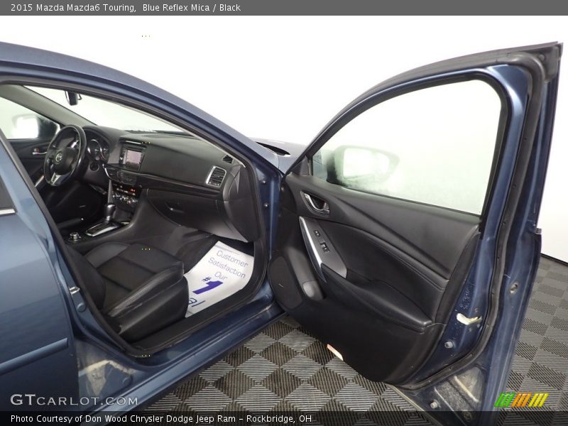 Blue Reflex Mica / Black 2015 Mazda Mazda6 Touring
