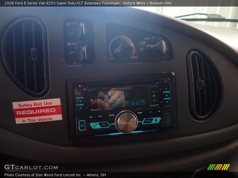 Oxford White / Medium Flint 2008 Ford E Series Van E350 Super Duty XLT Extended Passenger