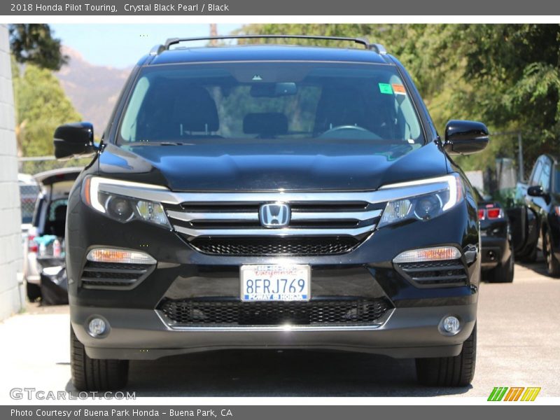 Crystal Black Pearl / Black 2018 Honda Pilot Touring