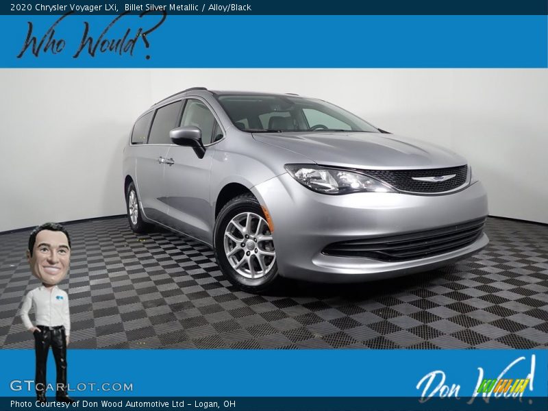 Billet Silver Metallic / Alloy/Black 2020 Chrysler Voyager LXi