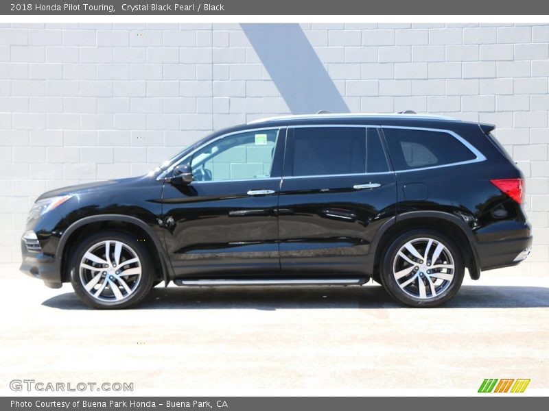 Crystal Black Pearl / Black 2018 Honda Pilot Touring
