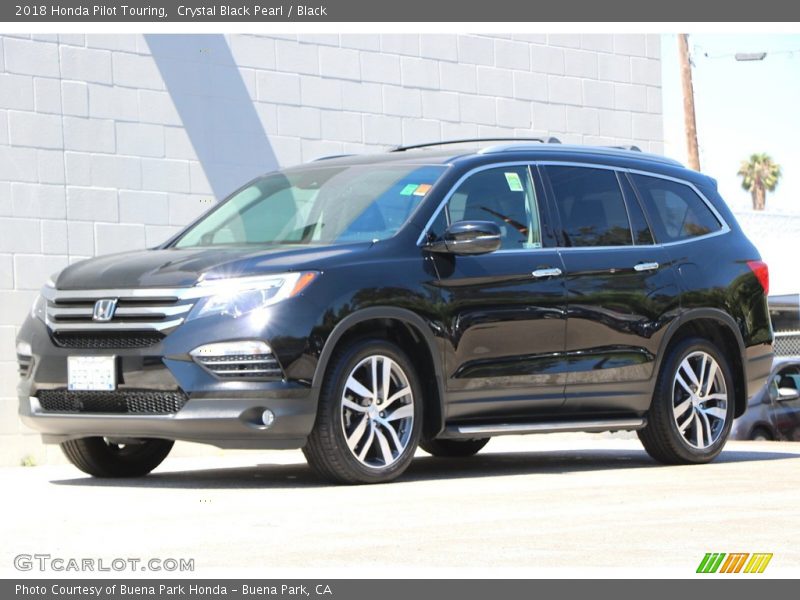 Crystal Black Pearl / Black 2018 Honda Pilot Touring