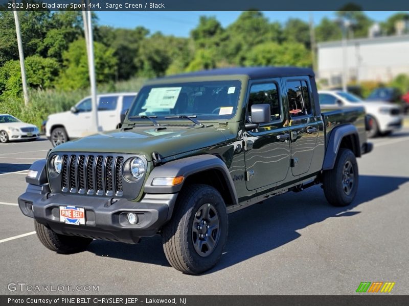 Sarge Green / Black 2022 Jeep Gladiator Sport 4x4