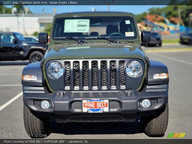 Sarge Green / Black 2022 Jeep Gladiator Sport 4x4