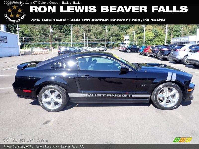 Black / Black 2006 Ford Mustang GT Deluxe Coupe