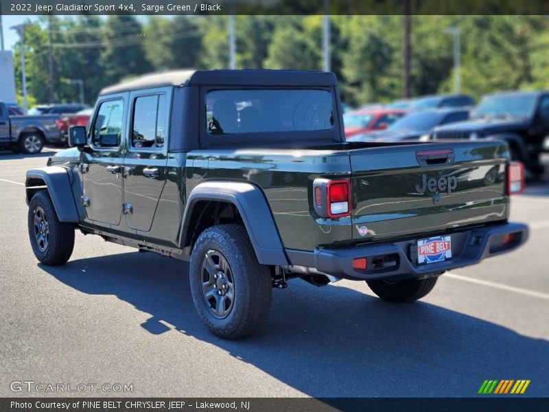 Sarge Green / Black 2022 Jeep Gladiator Sport 4x4