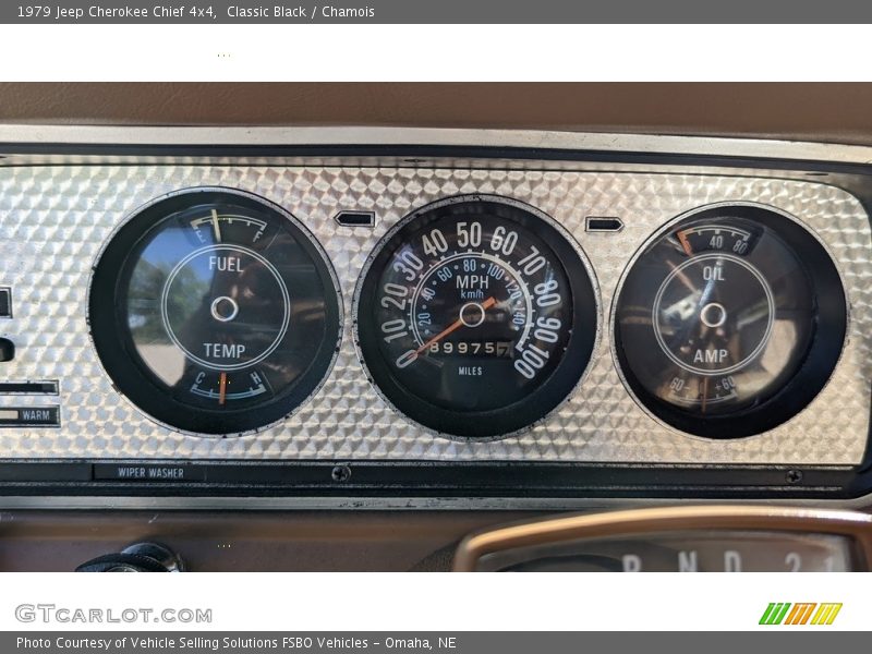  1979 Cherokee Chief 4x4 Chief 4x4 Gauges