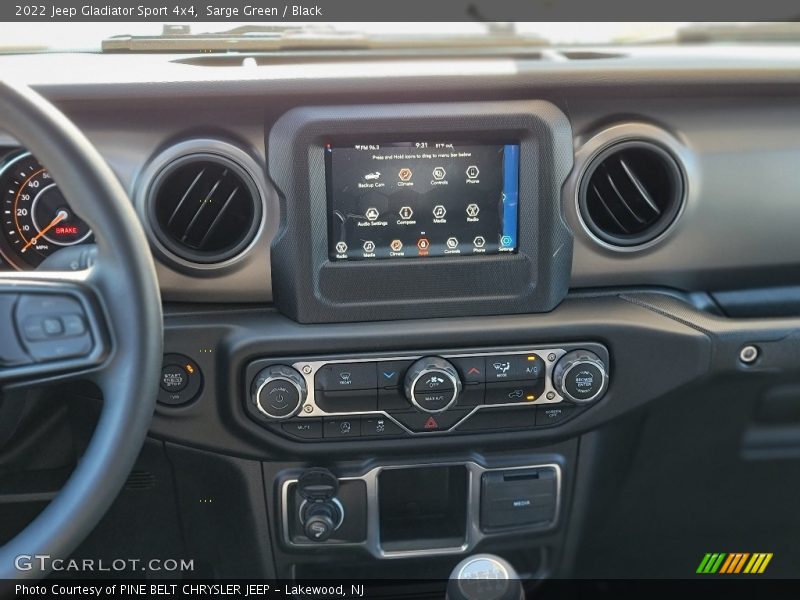 Sarge Green / Black 2022 Jeep Gladiator Sport 4x4