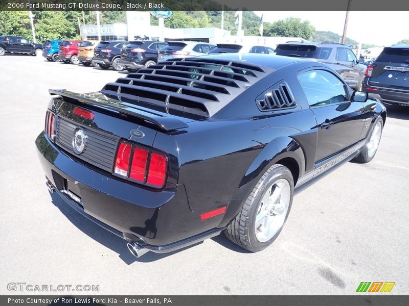 Black / Black 2006 Ford Mustang GT Deluxe Coupe