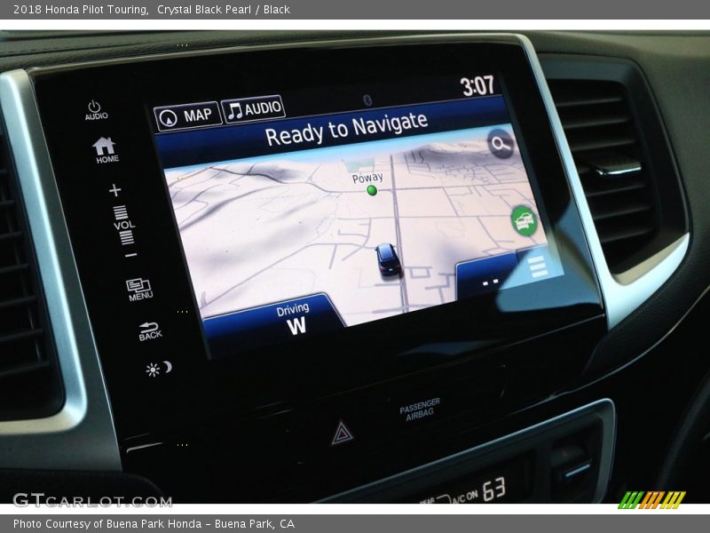 Navigation of 2018 Pilot Touring
