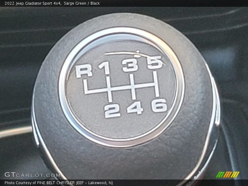  2022 Gladiator Sport 4x4 6 Speed Manual Shifter