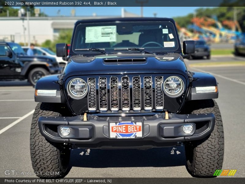 Black / Black 2022 Jeep Wrangler Unlimited Rubicon 392 4x4