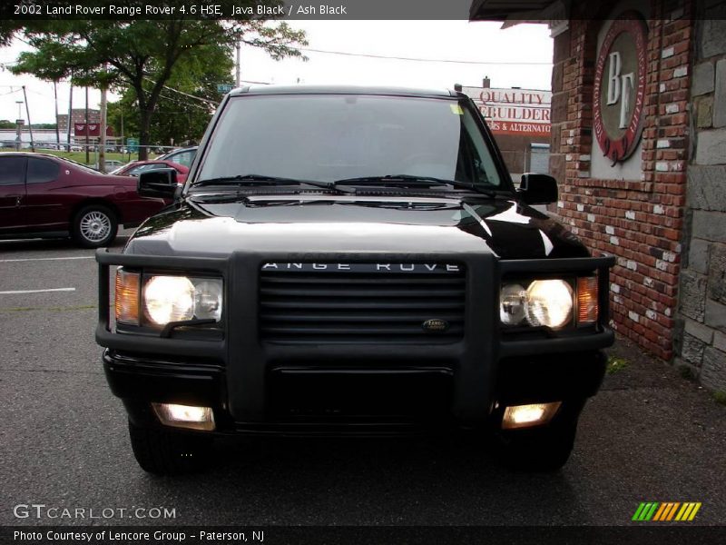 Java Black / Ash Black 2002 Land Rover Range Rover 4.6 HSE