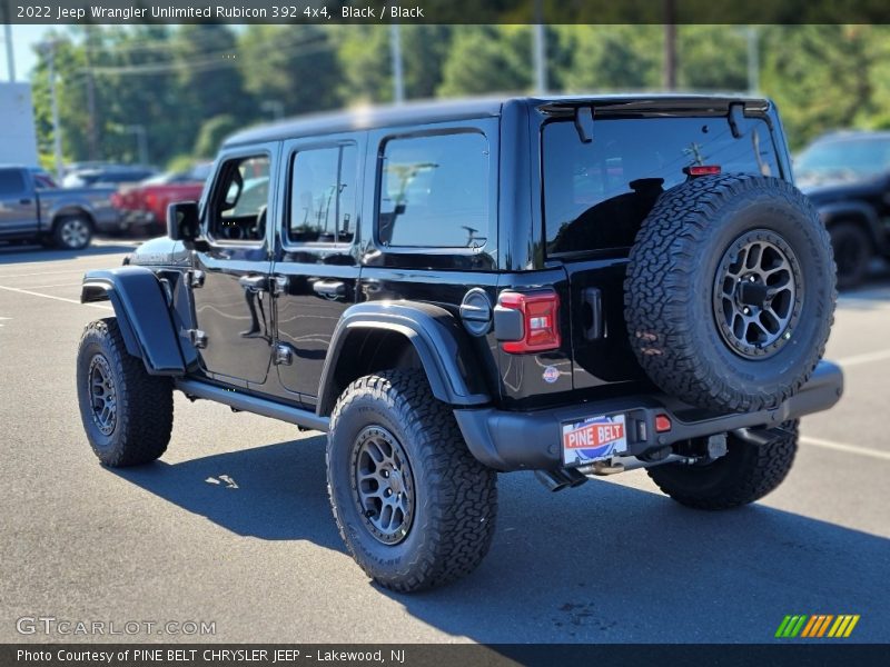 Black / Black 2022 Jeep Wrangler Unlimited Rubicon 392 4x4