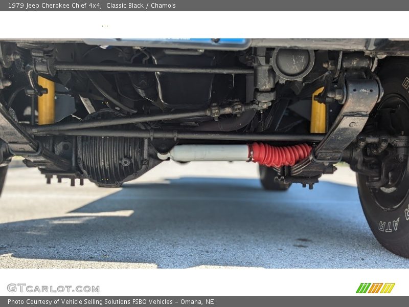 Undercarriage of 1979 Cherokee Chief 4x4