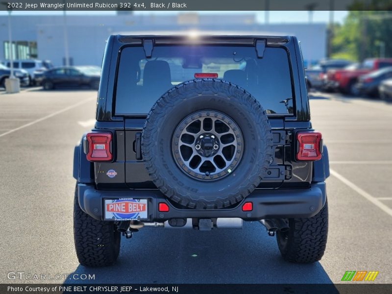 Black / Black 2022 Jeep Wrangler Unlimited Rubicon 392 4x4