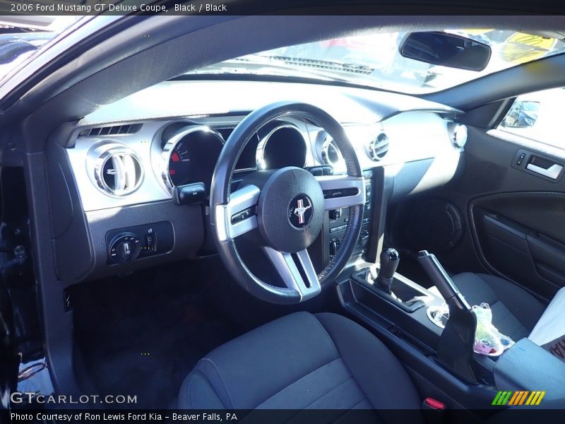 Black / Black 2006 Ford Mustang GT Deluxe Coupe