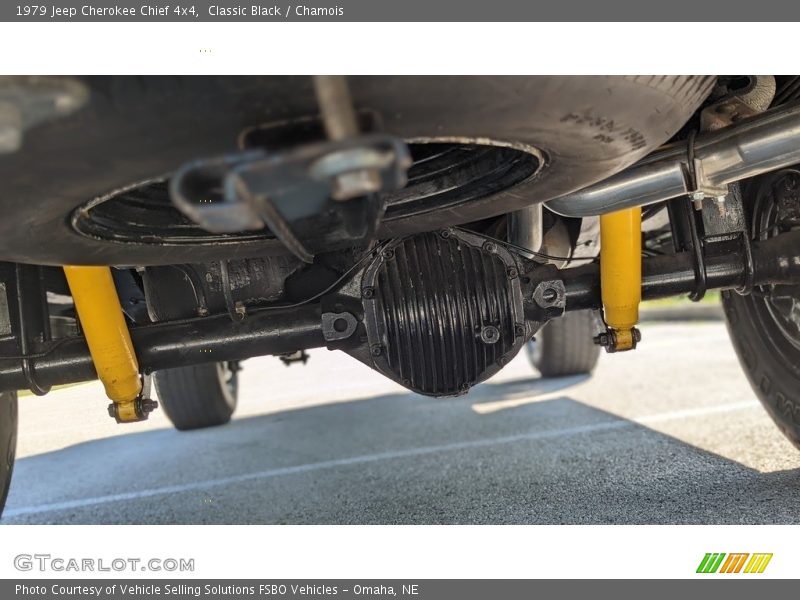 Undercarriage of 1979 Cherokee Chief 4x4