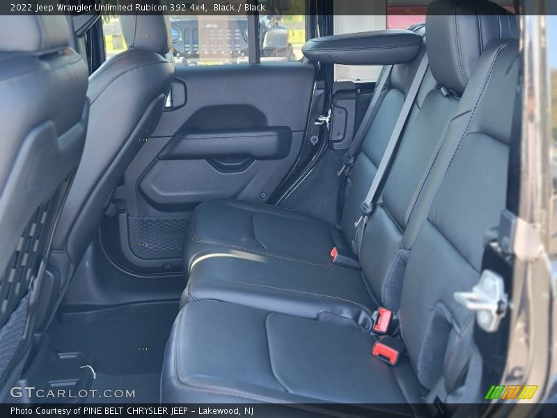 Rear Seat of 2022 Wrangler Unlimited Rubicon 392 4x4