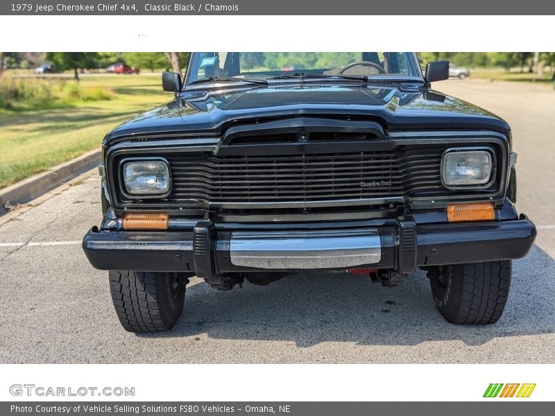 Classic Black / Chamois 1979 Jeep Cherokee Chief 4x4