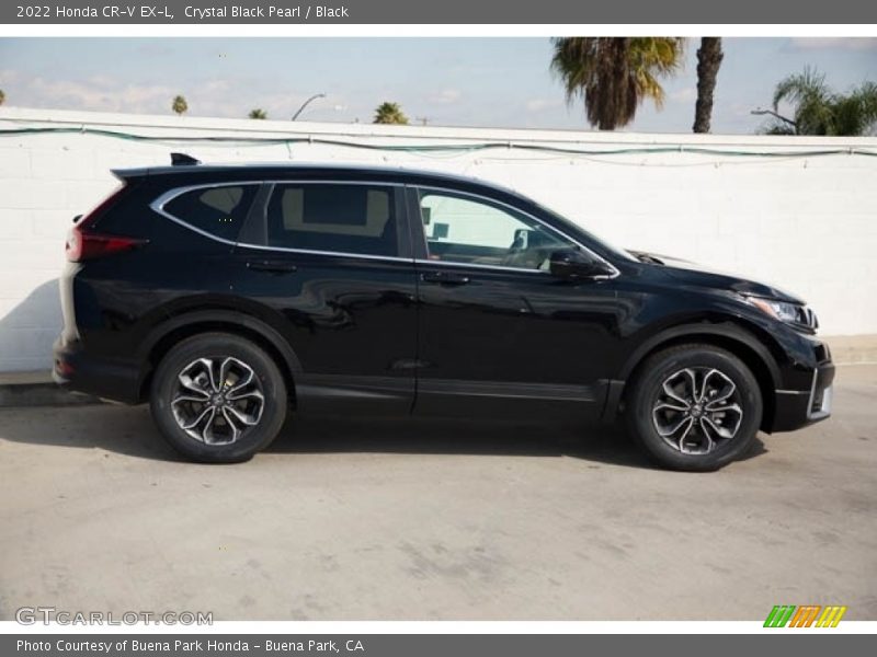 Crystal Black Pearl / Black 2022 Honda CR-V EX-L